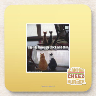 Durch dick und dünn getränkeuntersetzer