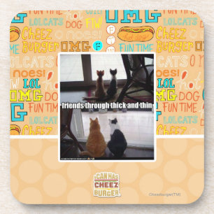 Durch dick und dünn getränkeuntersetzer