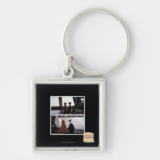 Durch dick und dünn schlüsselanhänger (Vorne)