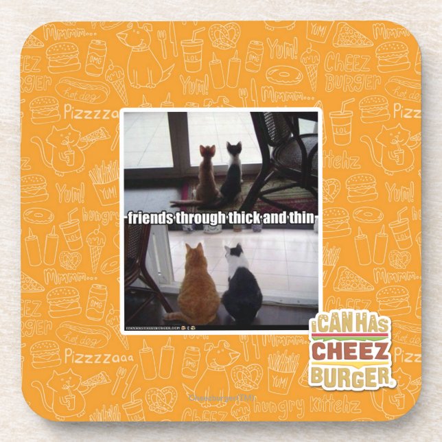 Durch dick und dünn untersetzer (Vorderseite)