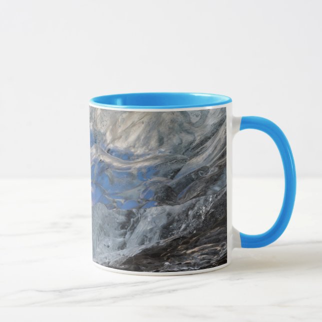 Durch dickes Eis schauen Tasse (Rechts)