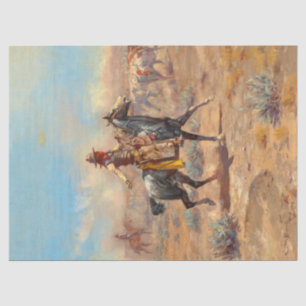 Durch die Alkali von Charles Marion Russell Seidenpapier