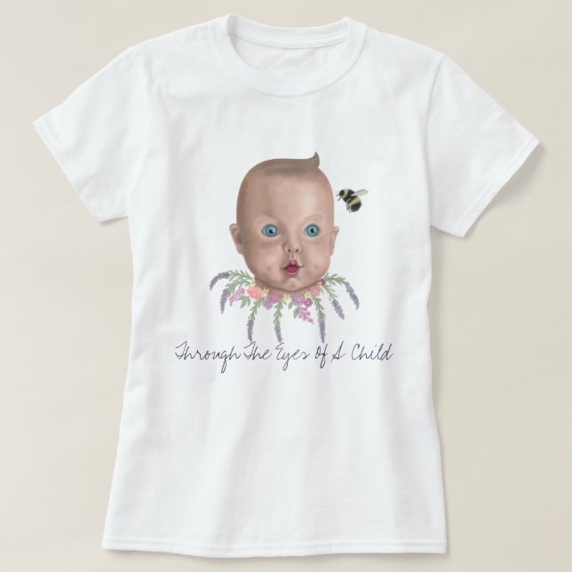 durch die Augen eines Kindes T-Shirt (Design vorne)