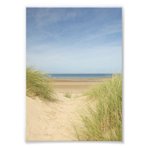 Durch die Dünen zum Meer, Holkham Fotodruck