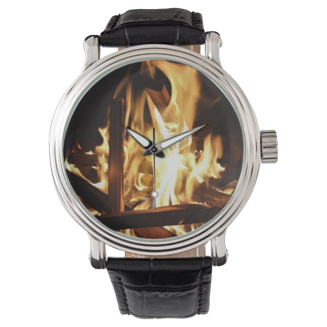 Durch die Flammen Armbanduhr (Vorderseite)