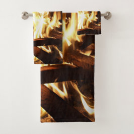 Durch die Flammen Badhandtuch Set