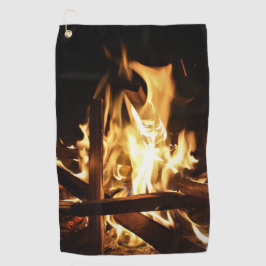 Durch die Flammen Golfhandtuch