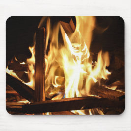 Durch die Flammen Mousepad