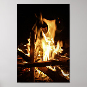 Durch die Flammen Poster