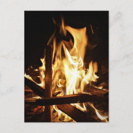 Durch die Flammen Postkarte