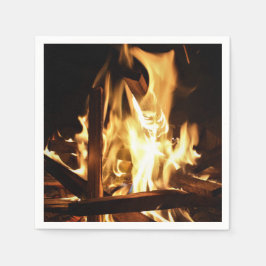 Durch die Flammen Serviette