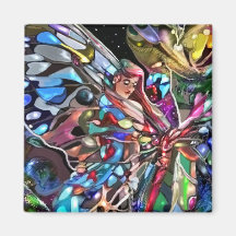 Durch die Flügel eines Schmetterlings