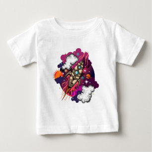Durch die Galaxie Baby T-shirt