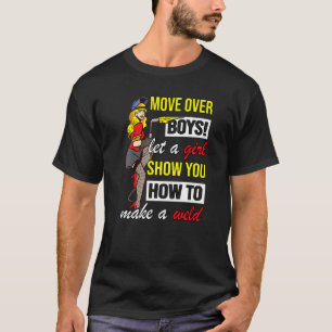 Durch die Jungen wird ein weiblicher Schweißer G T-Shirt