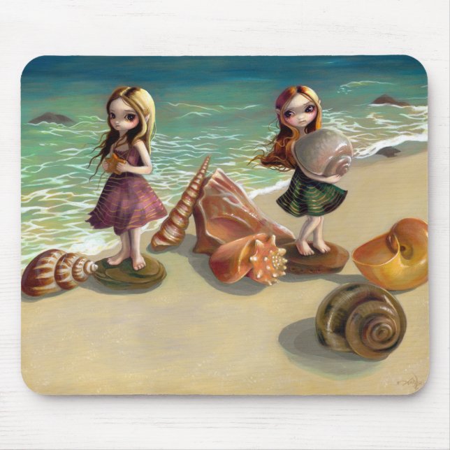"Durch die Küste" Mousepad (Vorne)