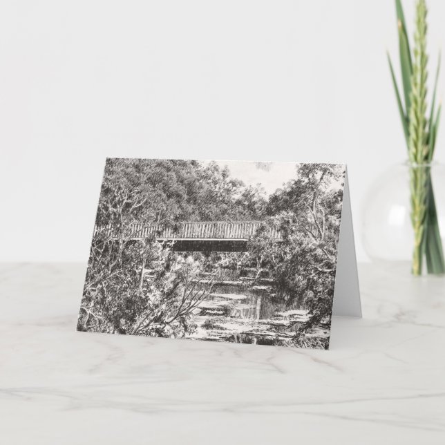 Durch die Stadt... Dankeskarte (Vorderseite)