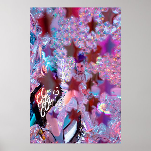 Durch die Sterne Poster (Vorne)