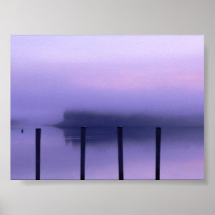 Durch ein Glas dunkel Poster