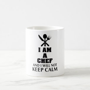 Durch einen Koch für Köche Kaffeetasse