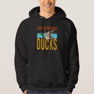Durch fliegende Enten beim Entenjagen leicht abgel Hoodie