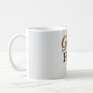 Durch Gnade durch den Glauben - Christliches Kreuz Kaffeetasse