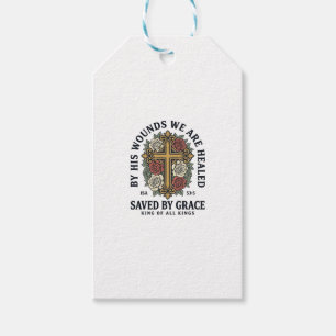 Durch Gnade Gerettet Christliches Kreuz Blumenhemd Geschenkanhänger