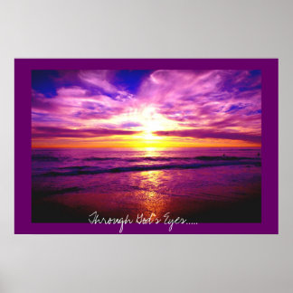 Durch Gottes Augen Poster