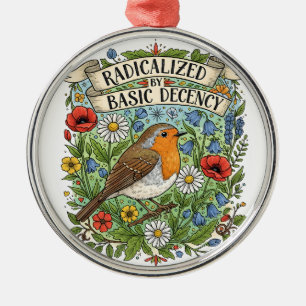 Durch grundlegende Anständigkeit radikalisierte äs Ornament Aus Metall