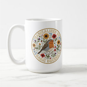 Durch grundlegende Anständigkeit radikalisierte Vo Kaffeetasse