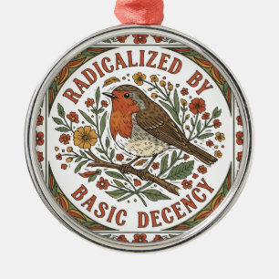 Durch grundlegende Anständigkeit radikalisierte Vo Ornament Aus Metall