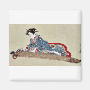 durch Hasegawa Settei Ukiyo-e. Magnet
