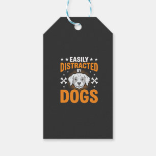 Durch Hunde Leicht Ablenkbar Geschenkanhänger