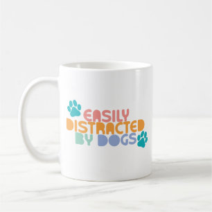 Durch Hunde leicht ablenkbar Kaffeetasse
