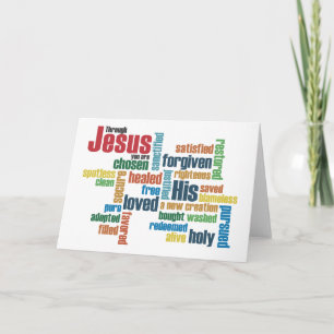 Durch Jesus... Karte
