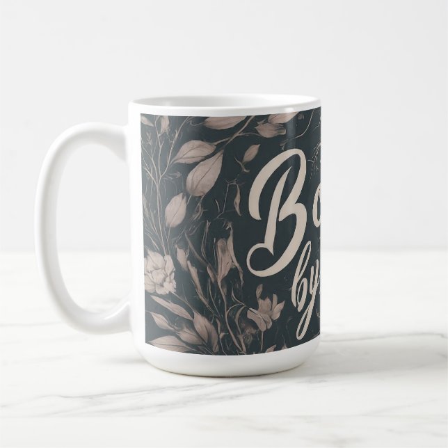 durch Liebe geklebt Kaffeetasse (Links)