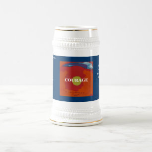 DURCH MEIN SPIRIT/COURAGE BIERGLAS