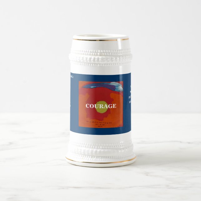DURCH MEIN SPIRIT/COURAGE BIERGLAS (Mittel)