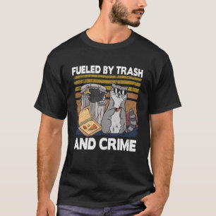 Durch Müll und Kriminalität angeregt, kann Müll ei T-Shirt