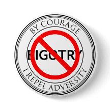 Durch Mut stoßen Sie Fanatismus ab