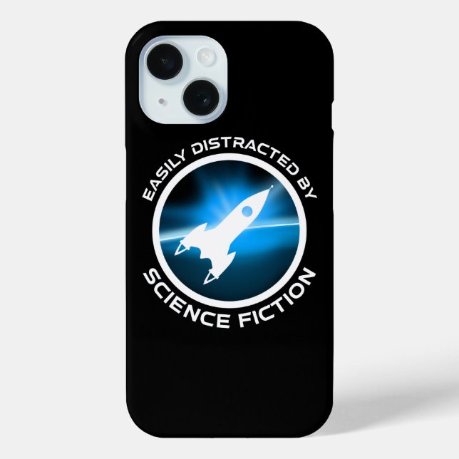 Durch Science-Fiction Leicht Ablenkbar Case-Mate iPhone Hülle (Rückseite)
