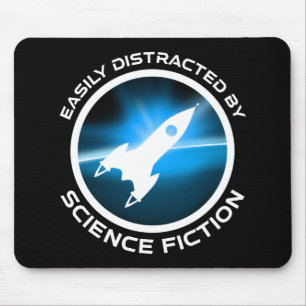 Durch Science-Fiction Leicht Ablenkbar Mousepad