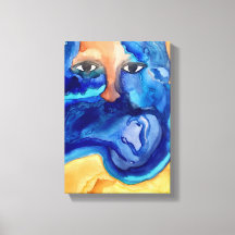 "Durch seine Augen"-Leinwand drucken | Melanie All