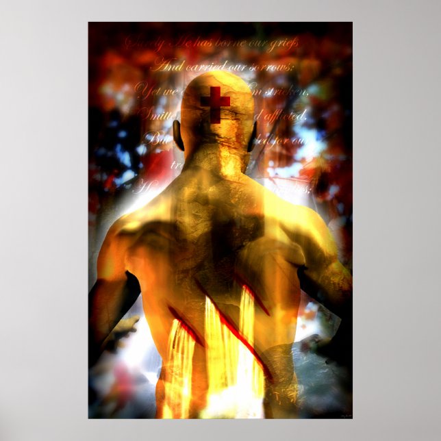 Durch seine Streifen Poster (Vorne)