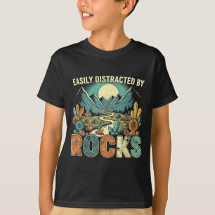 Durch Steine leicht abgelenkt Geologie Geologe Kol T-Shirt