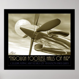 durch unbelüftete Lufthallen Poster