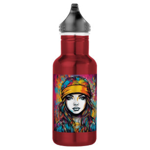 Durch und durch moderne Note Edelstahlflasche