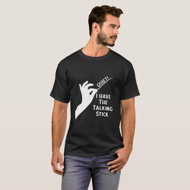 Durchaus habe ich den sprechenstock-Tambourmajor T-Shirt (Vorne ganz)