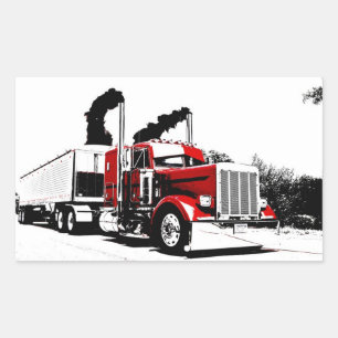 Durchblasen von Peterbilt v2 Stickers