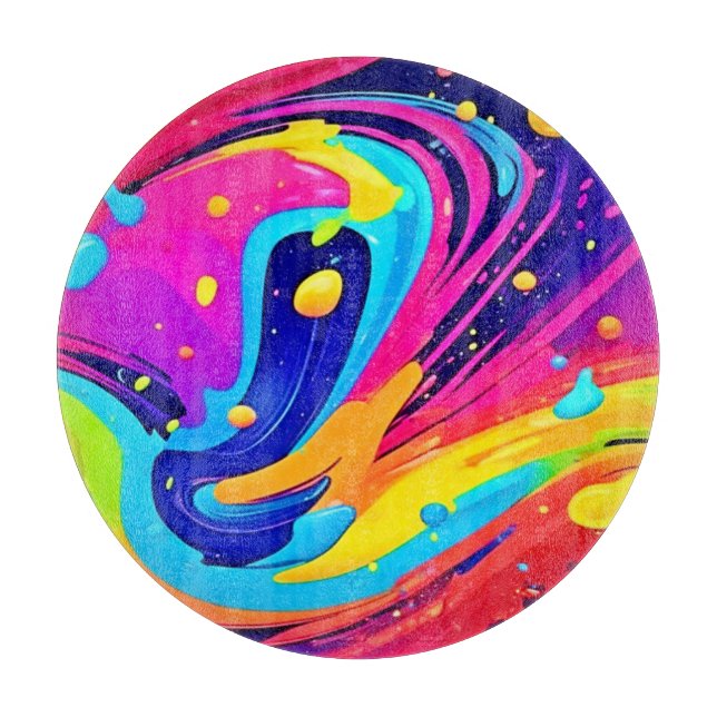 Durchblutungskolorieren Schneidebrett (Vorderseite)