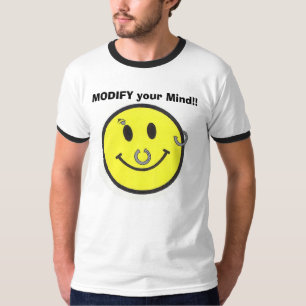 durchbohrt, ÄNDERN Sie Ihren Verstand!! T-Shirt